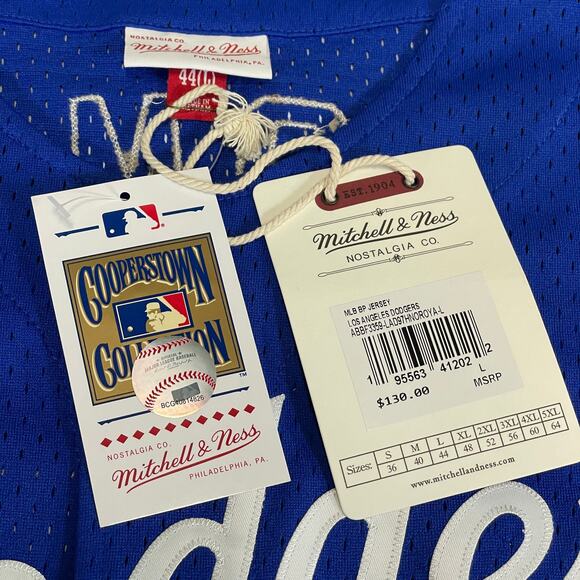 Hideo Nomo Los Angeles Dodgers Mitchell & Ness Jersey - Picture 5 of 6